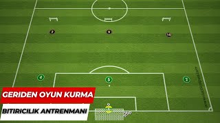 Geriden Oyun Kurma ve Bitiricilik Antrenmanı | Futbol Antrenmanı