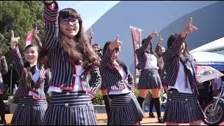 筑豊ご当地アイドルSmile 2014健幸都市いいづかDay レベルファイブスタジアム モニュメント広場ステージ【九州･福岡】