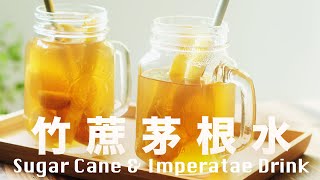 竹蔗茅根汤【清热下火的消暑饮料】夏日饮品 广东凉茶养生要懂 How to Make Sugar Cane \u0026 Imperatae Drink