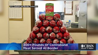 300+ Pounds Of Contraband Pork Bologna And Turkey Ham Meant For Resale Seized At Texas-Mexico Border