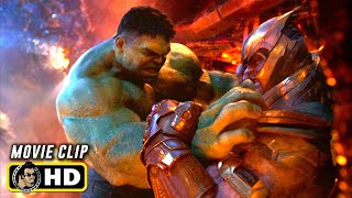 AVENGERS: INFINITY WAR Clip - "Thanos Vs Hulk" (2018) Marvel