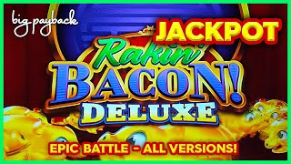 JACKPOT HANDPAY! A Rakin' Bacon Slot Extravaganza - INCREDIBLE SESSION!