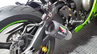 ท่อAR racing รุ่นGp1 ใส่รถZX10R ติดตั้งที่ ร้านKittisak racing   โทร 0880666607  ร้านหยุดทุกวันอาทิต