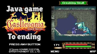 JAVA GAME CASTLEVANIA ARIA OF SORROW KONAMI 2008 GAMEPLAY TO ENDING