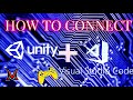 Connecting Unity With visual studio for game development || Bozel game dev