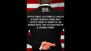 Deception Tip 26 - Accusing Liars - How To Read Body Language