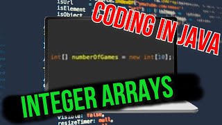 Integer Arrays | Java Programming #13 | Coding Club