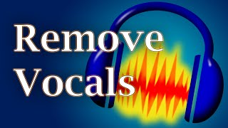 How to remove vocals from a song using AUDACITY!
