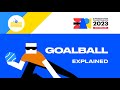 Goalball explained | EUROPEAN PARA CHAMPIONSHIPS 2023