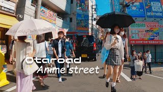 4K Japan Walking Tour - Otaroad (Anime Street) in Nipponbashi \u0026 Namba Area in Osaka on Weekend