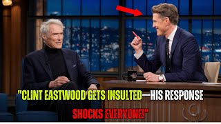 Clint Eastwood SHUTS DOWN Rude Talk Show Host with EPIC Response!