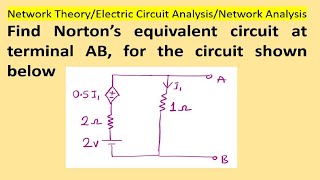 Example on Norton's theorem