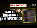 How to mute someone on Discord 2024