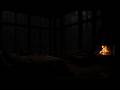 Rainy Night in a Forest Cabin(No Ads)😴💦Cozy Rain+Thunder Sounds for HEALING SLEEP🔥Relaxing,Warm Fire