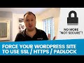 How to Enable SSL Certificate / HTTPS in Wordpress & GET RID of 