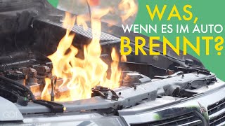 Deshalb brauchst du einen Feuerlöscher im Auto: