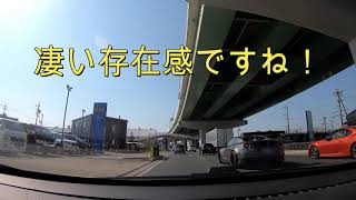 S660でドライブしてたらリバティウォークR35GT-Rに遭遇！！【Liberty Walk】