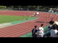 第67回全国七大学対校陸上選手権大会 七大戦 　オープンの部　男子100m　第33組　2016 7 30