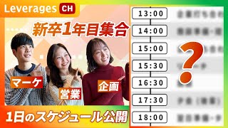 【新卒1年目の働き方】1日のスケジュールは？9ヶ月で身についたスキルは？|レバレジーズ