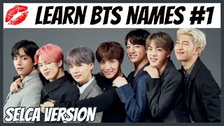 Learn BTS Member Names #1 - QUIZ YOURSELF!