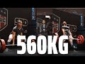 Cranon Worford | 560kg Total 76kg Class | Powerlifting America Nationals