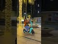 Atrangz scooter night 🛴❤️ || Nagma Mirajkar #Shorts