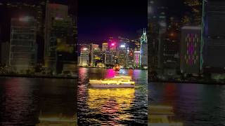 总得来一趟香港，看看这世界有名的夜景。感受这不夜城的热情奔放与活力。#带大家看看我眼中的香港 #维多利亚港 #香港必打卡景点盘点 #尖沙咀