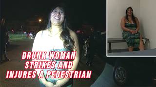 Drunk Woman Strikes and Injures a Pedestrian at Over DOUBLE the Limit