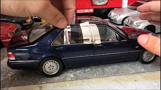 1:18 DİECAST Mercedes-Benz W140 S500 M119 V8 DETAİL WORKS