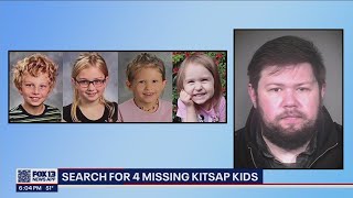 Warrant issued for Kitsap County man accused of taking his 4 children he didn't have custody of