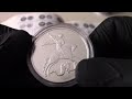 1oz Silver coin review. The Russian George & Dragon.