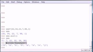 Python Programming Tutorial 16 Sort and Tuples video x flv