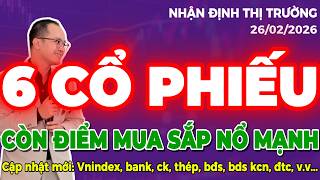 Chứng khoán hôm nay | nhận định thị trường: top cổ phiếu sắp nổ mạnh tiếp theo