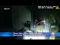 Tense Video Shows Texas Firefighters Saving Man Trapped Inside Burning Home