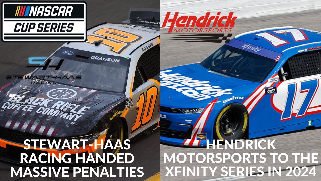 Stewart-Haas Racing Handed Massive Penalties | Hendrick Motorsports To ...