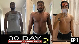 BullyJuice 30 Day At Home Workout Challenge! (With Meal Plan) EP 1