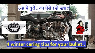 Vlog # 88 - 4 important winter care tips for your bullet | ठंड में बुलेट का ऐसे रखे ख्याल