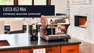 LUCCA A53 Mini Espresso Machine Overview