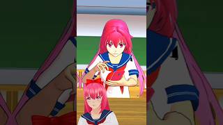 Yandere sim versi Sakura School simulator #shorts #viral #trending #yanderesimulator