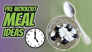 7 EARLY MORNING PRE WORKOUT MEAL IDEAS [MADE IN MINUTES] | LiveLeanTV