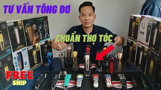 Tư vấn tông đơ cắt tóc chuẩn tiệm hớt tóc!