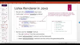 LaTeX for Java Developers -- Part 8: Introduction to LatexRenderer in Java