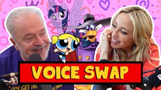 Jim Cummings \u0026 Tara Strong swap character voices