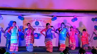 Chanday Rakab Ana Dance ( SANTALI Song )Guru Gomkey Santali School Annual Function - 2019