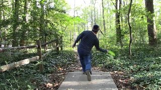 Disc Golf Tutorial on Pro Tees and Baskets by Ivan Katz