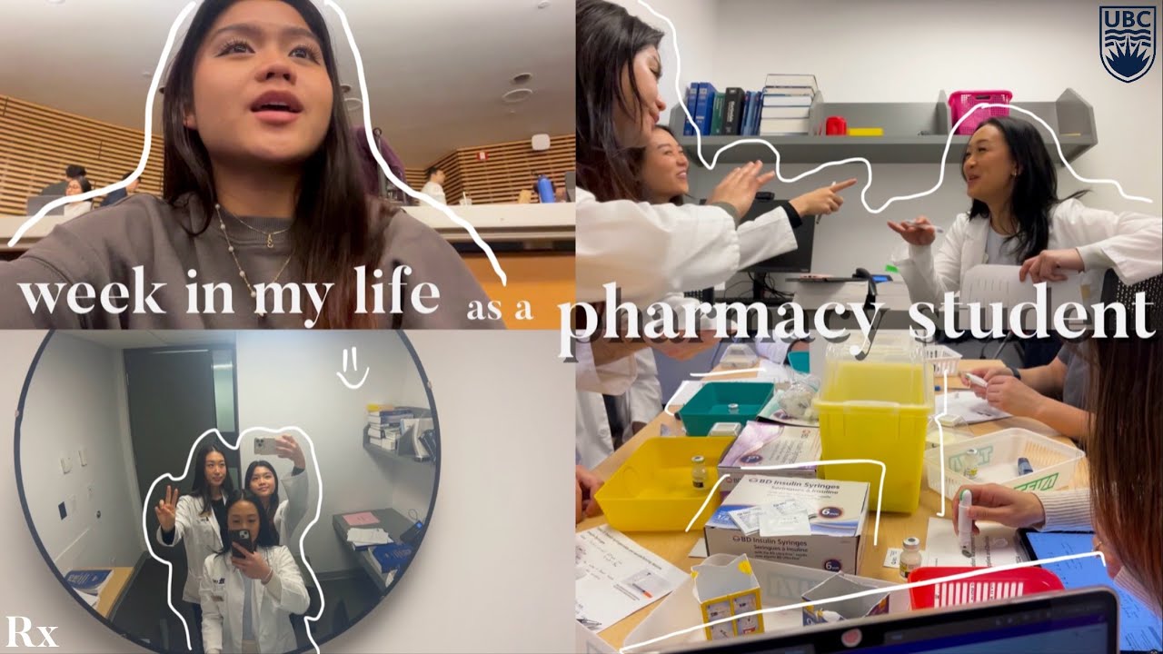Week In The Life Of A Pharmacy Student рџ љ A Mini Vlog Youtube