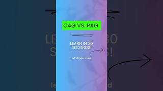 CAG vs RAG Explained in 30 Seconds! | Master Cache-Augmented \u0026 Retrieval-Augmented Systems 🔥 #cag