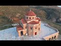 island syros cyclades greece by drone 4k . syros