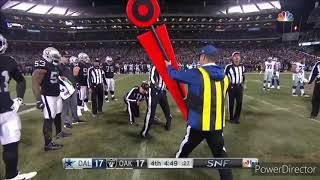 Narrating Gene Steratore's funny moment during a Cowboys game at Raiders