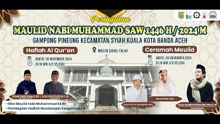 [Live] Peringatan Maulid Nabi | Gampong Pineung - Banda Aceh